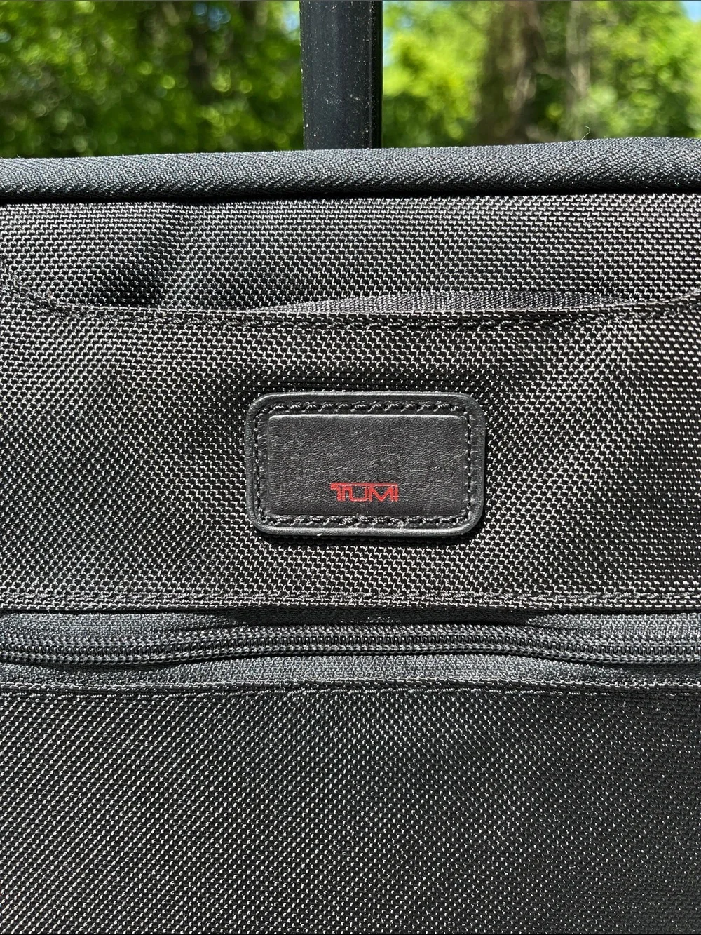 Tumi Alpha Series Crossbody Laptop Briefcase